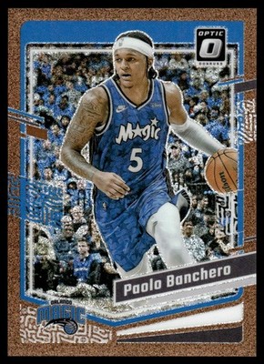 2024-25 Optic Bronze Glitter Paolo Banchero 12/99 Orlando Magic #12