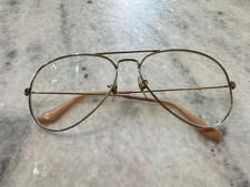 VINTAGE RAY-BAN RB3814 001/3F AVIATOR SUNGLASSES SIZE 58 14 135 GOLD FRAME