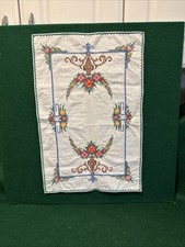 vintage cross stitch Doily Or Placemat