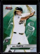 2025 Bowman's Best Nick Kurtz RC Refractor Rookie #42 Athletics