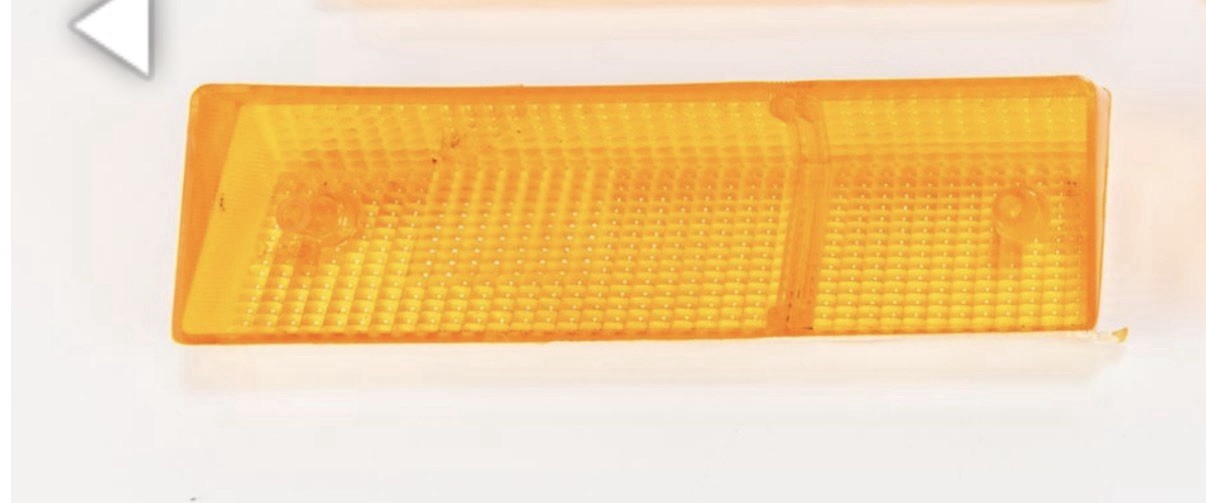 Ferrari 308 GTS Front Left Side repeater light Orange P/N 60197109