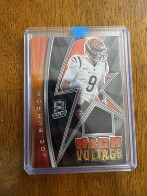 2022 Panini Spectra - High Voltage Joe Burrow #HV-JBU /99 (MEM)