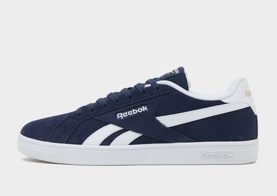 Original Reebok Court Retro  ( Herren Größe: UK 8 EUR 42 ) Navy Blau / Schwarz