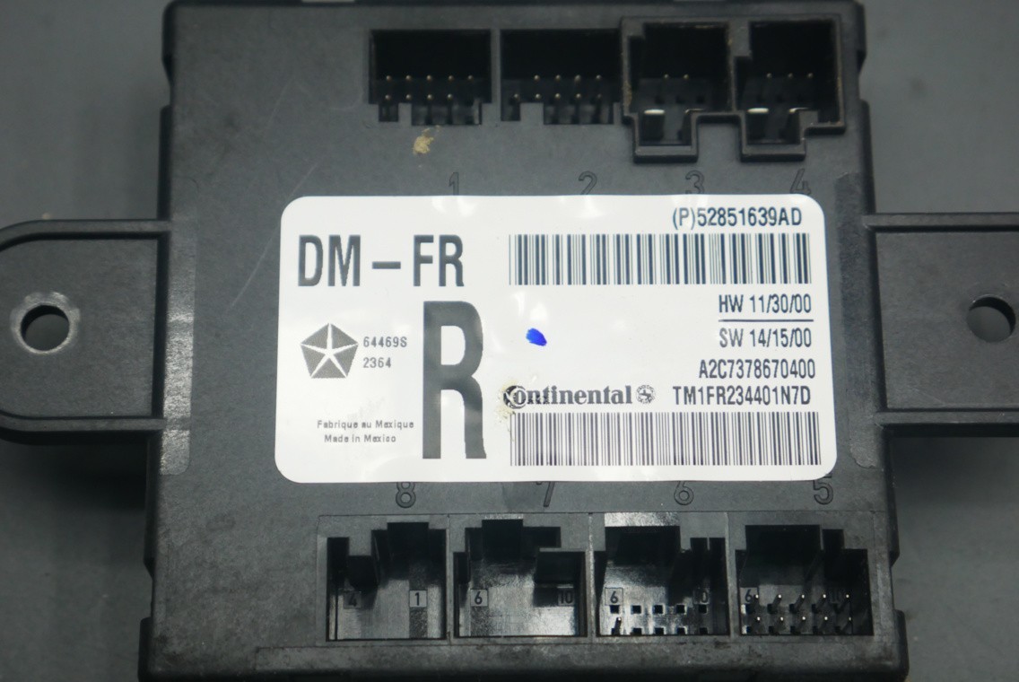 Maserati Ghibli 2014-2020 FRONT+RIGHT Door control module