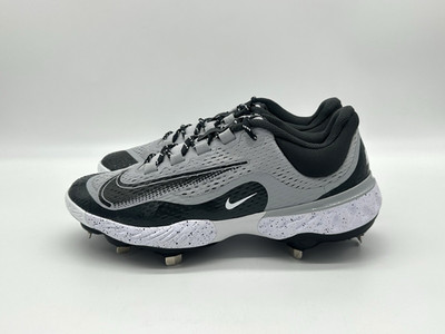 og0903　タイヤ④ Nike Alpha Huarache Elite 4 Low Men's Size 9.5 Baseball Cleat Gray