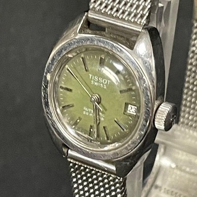 Tissot TISSOT Ladies Automatic Wristwatch Original Band Vintage Rare