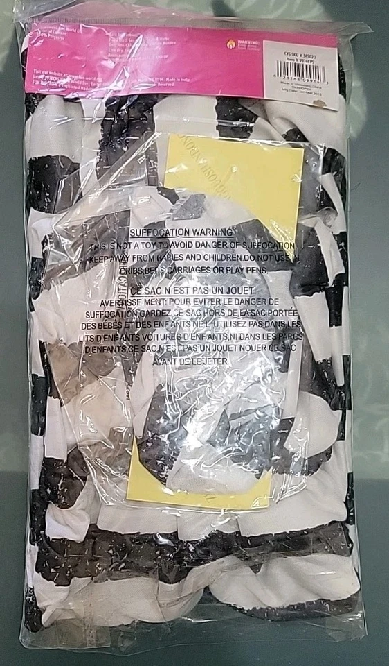 Disfraz elegante Jailbird Convict, nuevo en paquete, talla única para la mayoría Foto 4 de 4