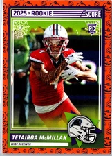 2025 Score-A-Treat #17 Tetairoa McMillan RC Panthers FREE SHIP