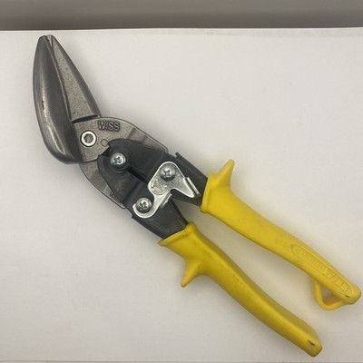 Crescent Wiss-M8OS 9-4/5 In. Offset Straight Aviation Tin Snips. 18GA.