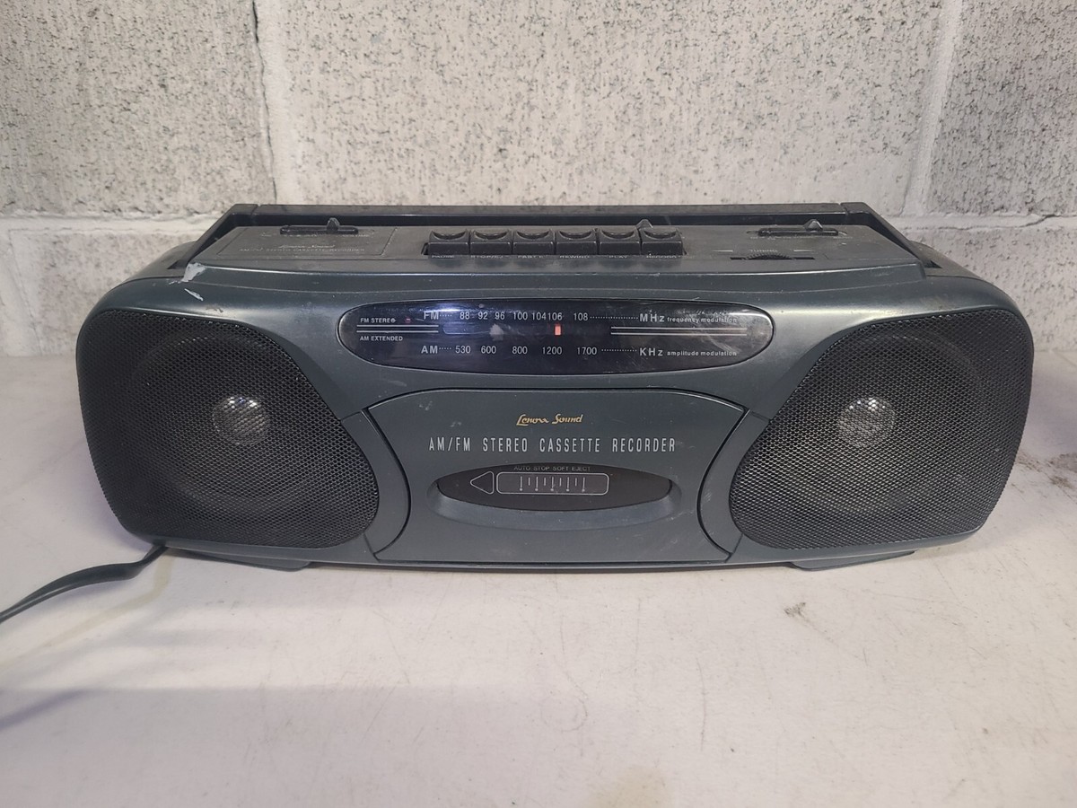 Lenoxx Sound CT 731 BP731 Stereo AM FM Radio Cassette