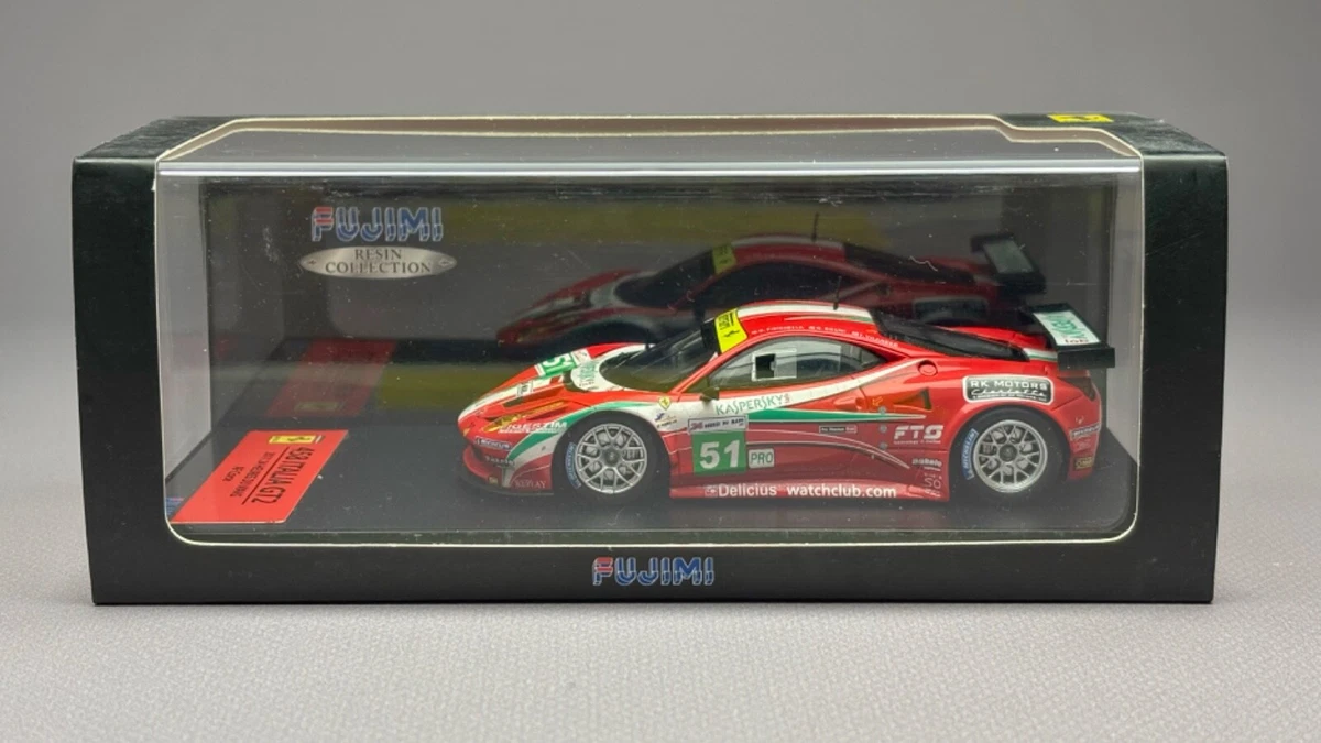 Modèle À L'Échelle - Ferrari 458 Italia Gt2 - Le Mans 2012