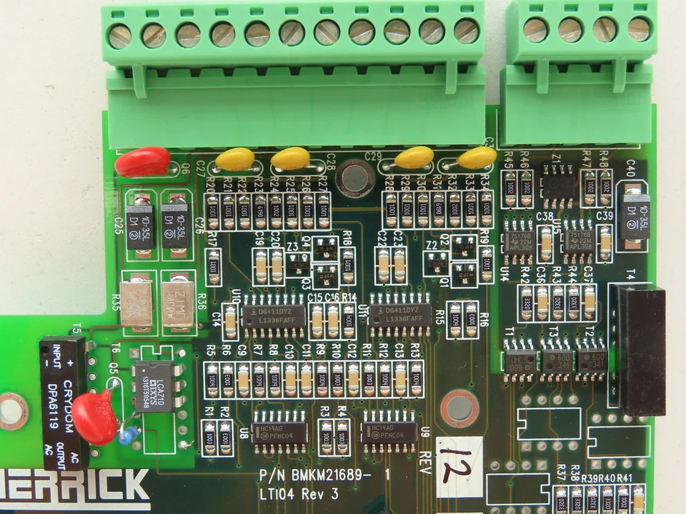 Merrick BMKM21689-1 Rev 3 LTI Board Circuit Board Card LT104 MC3 - Image 4 of 4