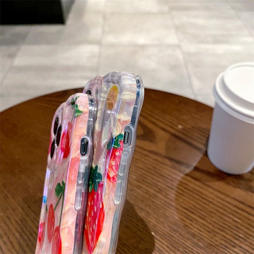 Ölgemälde Blumen Weich Silikon Gummi Handy Hülle Cover für iPhone 16 Pro Max - Bild 9 von 12