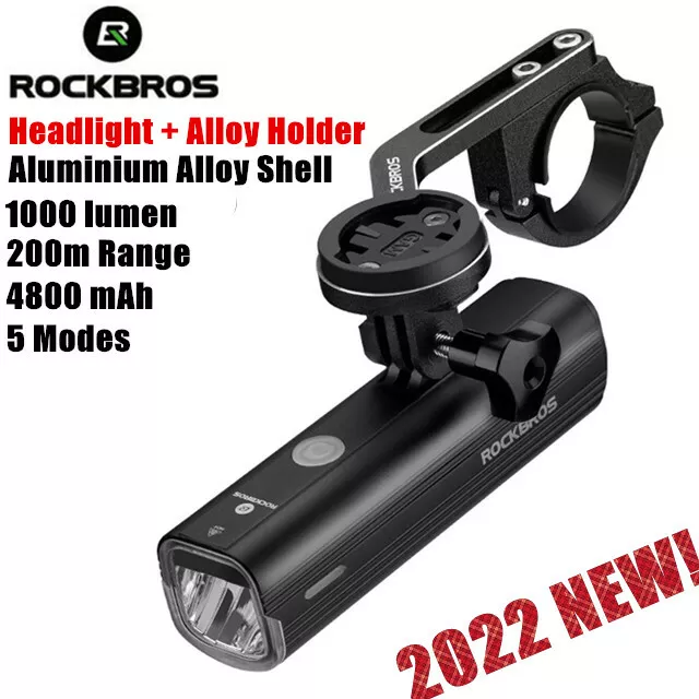 ROCKBROS RHL Bike FrontLight 400 Lumens 2000mAh IPX6 Waterproof