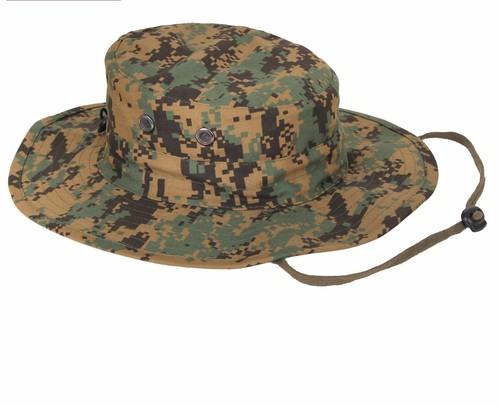 Sombrero BOONIE ajustable selva táctica con ala ancha ¡1 talla se adapta a TODOS! Muchos colores - Imagen 41 de 48