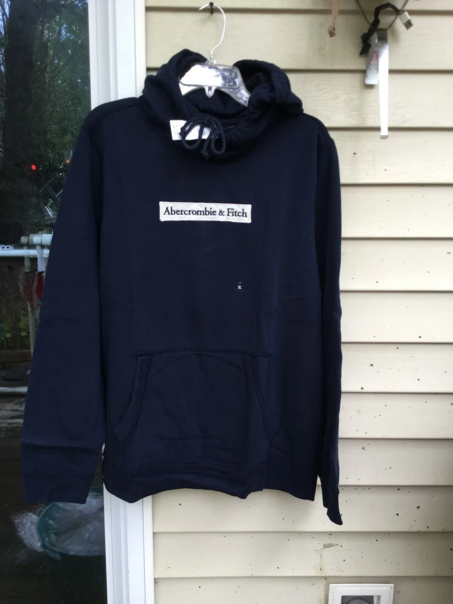 Abercrombie back cheap logo hoodie