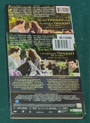 The Twilight Saga: Breaking Dawn – Part 2 DVD NEW SEALED 2 Discs