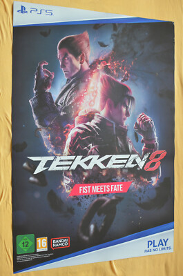 TEKKEN 8 - Poster Plakat 84x59 - zweiseitige Abbildung