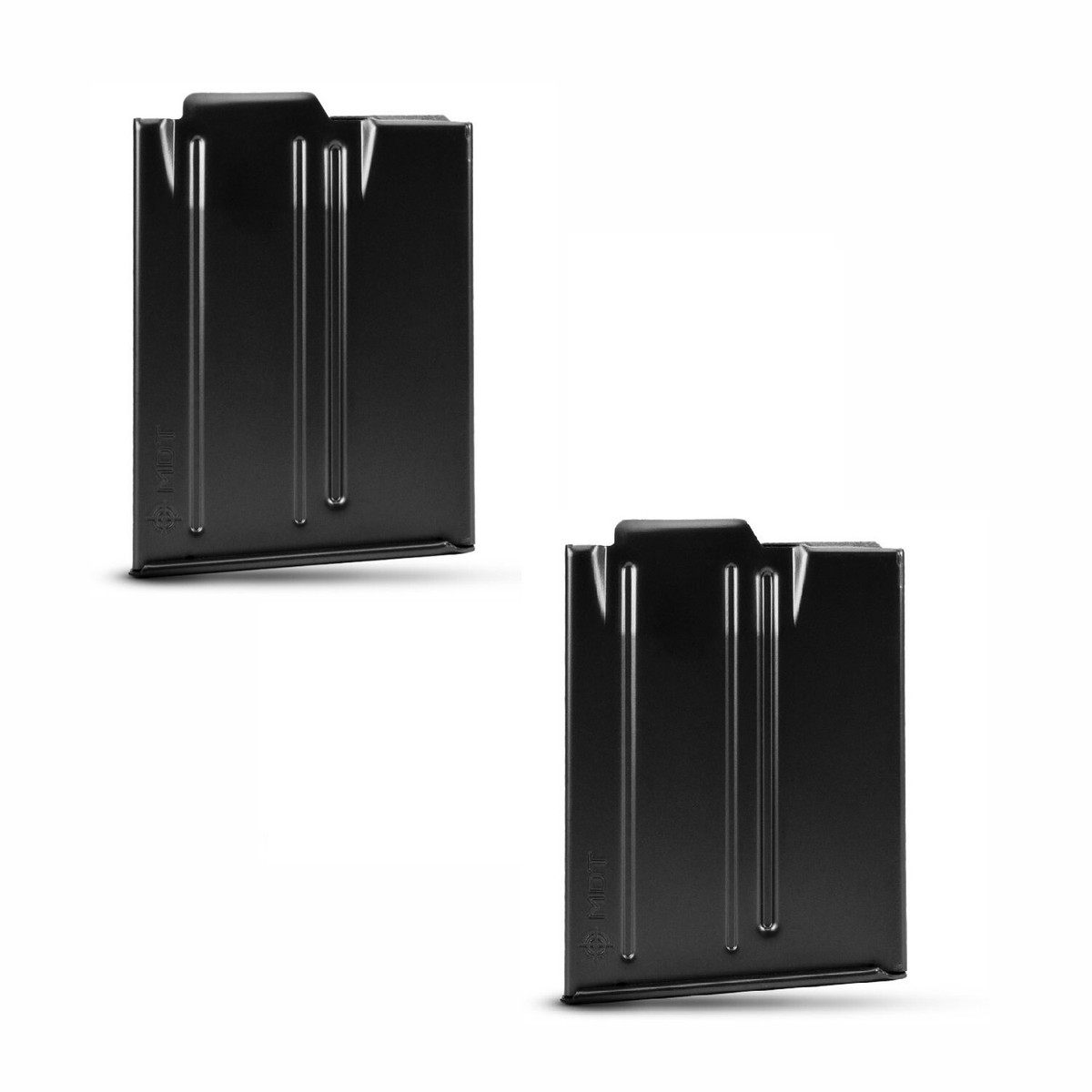 LOT (2) MDT Metal AICS 10 Round Rifle Mag Short Action .308/6.5 CR