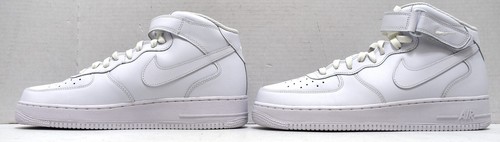 Nike Air Force 1 Mid 07 Triple White Men Classic Casual Sneaker CW2289-111 sz 12 - Picture 4 of 8
