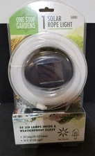 One Stop Gardens Solar Rope Light 16 ft with Waterproof Sleeve