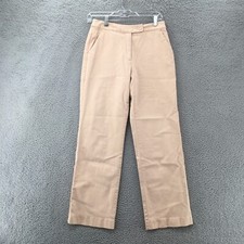 Talbots Trouser Dress Pants Womens 4 (Actual 27x29) Beige Stretch Mid Rise Zip