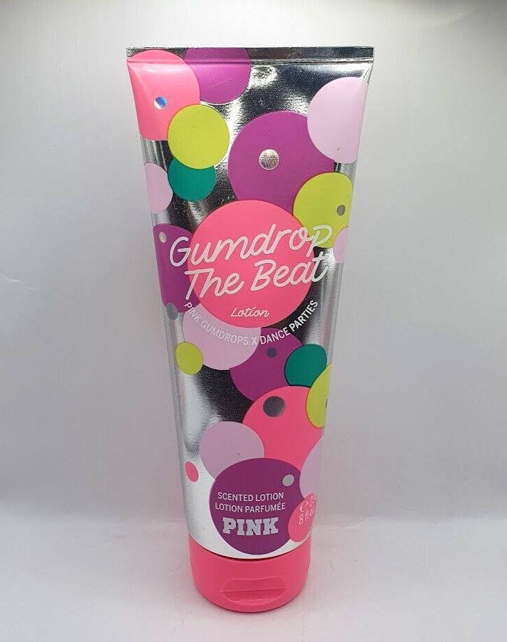 VICTORIA'S SECRET PINK GUMDROP THE BEAT BODY LOTION FL OZ
