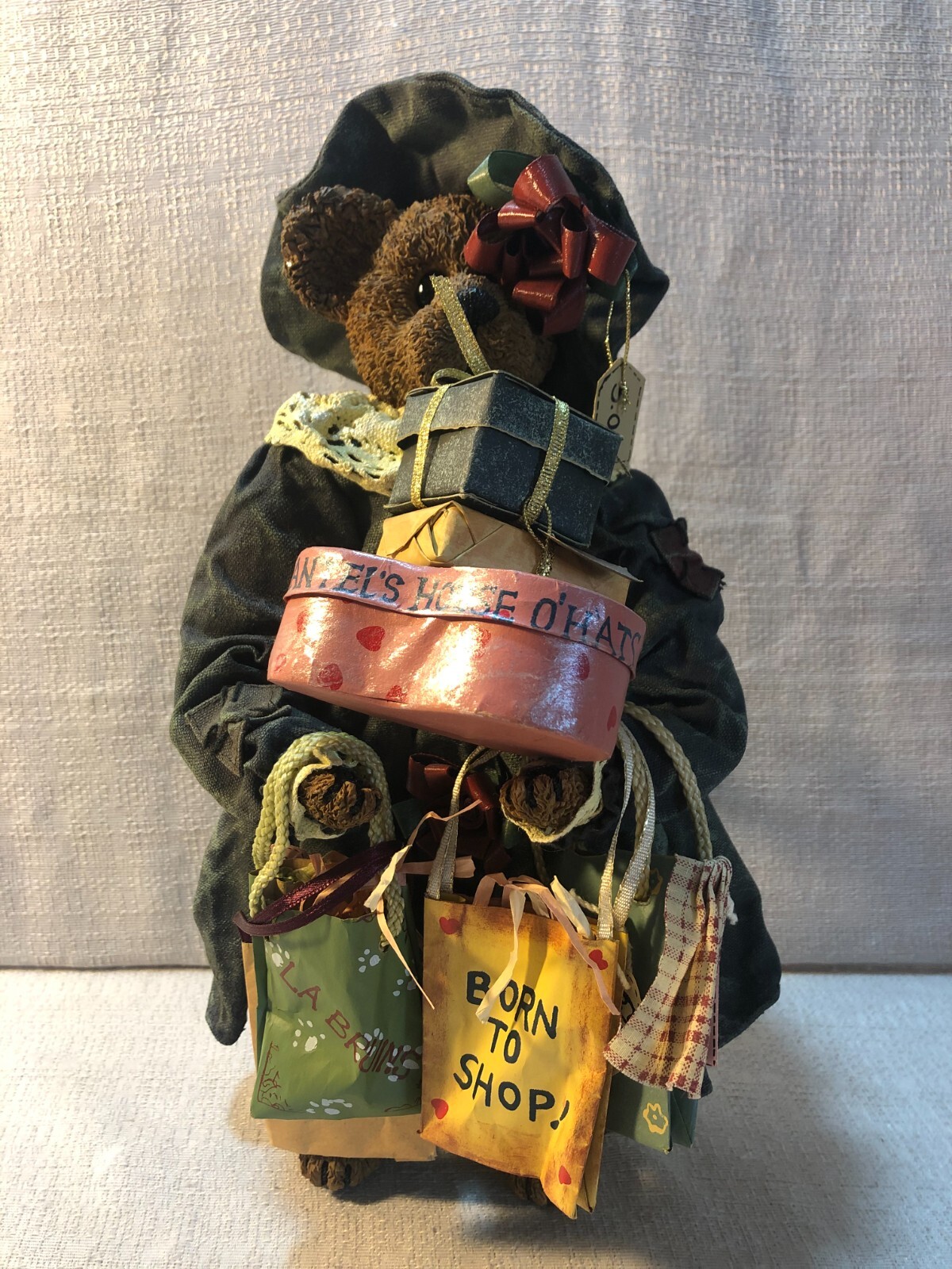 Crumpleton Boyds Bears Crumpletons Grace Z. Beartique Crumpleton Doll Figurine ...