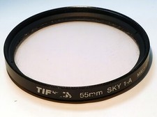 55mm TiFFEN Skylight 1-A Glass Lens Filter 55 mm sklight1A Sky-1A warming