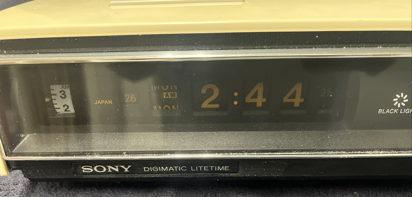 Sony Digimatic Litetime Digital Clock Radio Ivory TFMC660W Alarm PARTS