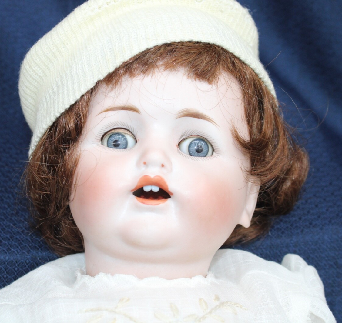 Antique Max Handwerck Doll 90/185 Bebe Elite Bisque Socket Head