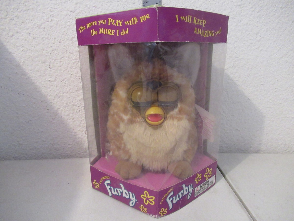 Electronic Furby 1998 NEW SEALED IN PACKAGE Giraffe Pattern 1998