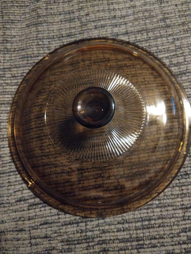 Pyrex V-1.5-C Amber *Replacement Lid* for 1.5 Qt/1.5L Saucepan Vision Smooth