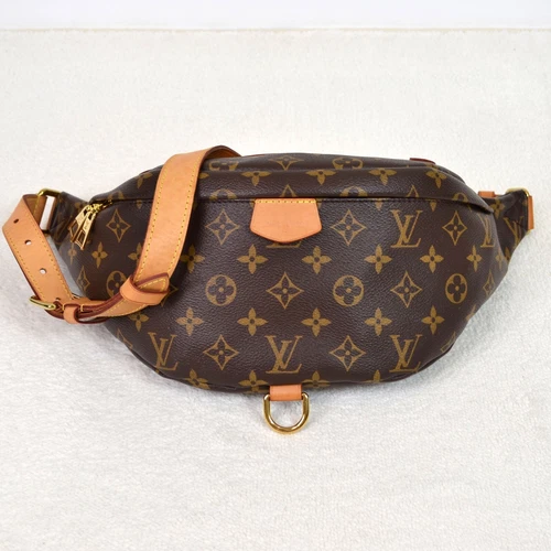 Louis Vuitton Bumbag Monogram Canvas Leather Crossbody Belt Bag Purse Handbag