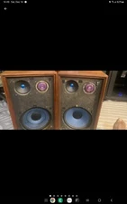 Vintage Wharfedale W60D Speakers  