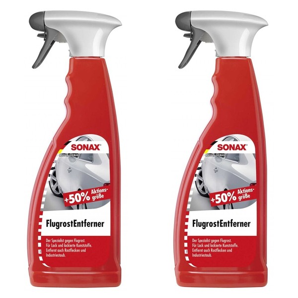 Sonax Flugrostentferner Rostentferner Reinger Metallreiniger 2 X 750 Ml 5134000-image
