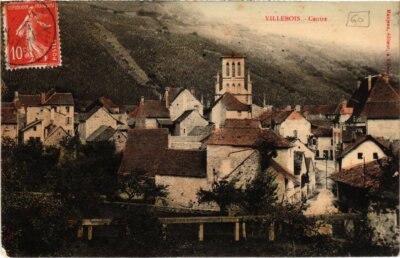 Carte Postale Ancienne Villebois - Château De Pompierre (Ain) - France