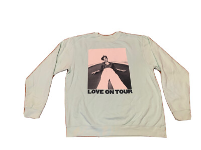 New 100% Authentic Harry Styles Love On Tour Crewneck Sweatshirt Size 2XL XXL