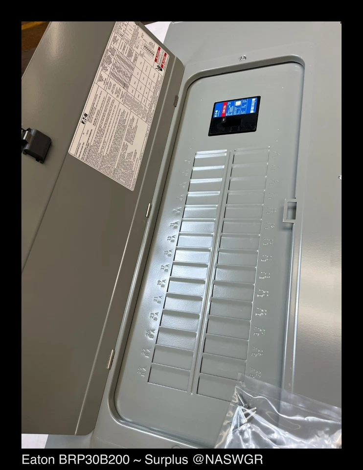 Eaton BRP30B200 200A BR Main Breaker Load Center ~ Surplus - Image 2 of 4