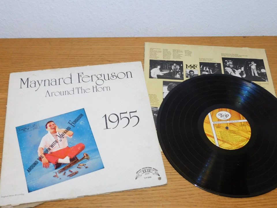 LP MAYNARD FERGUSON 1955 AROUND THE M.F.HORN springboard JAZZ TLP5558 KC-32403 - Photo 2/4