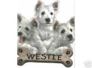 Westie Size Chart