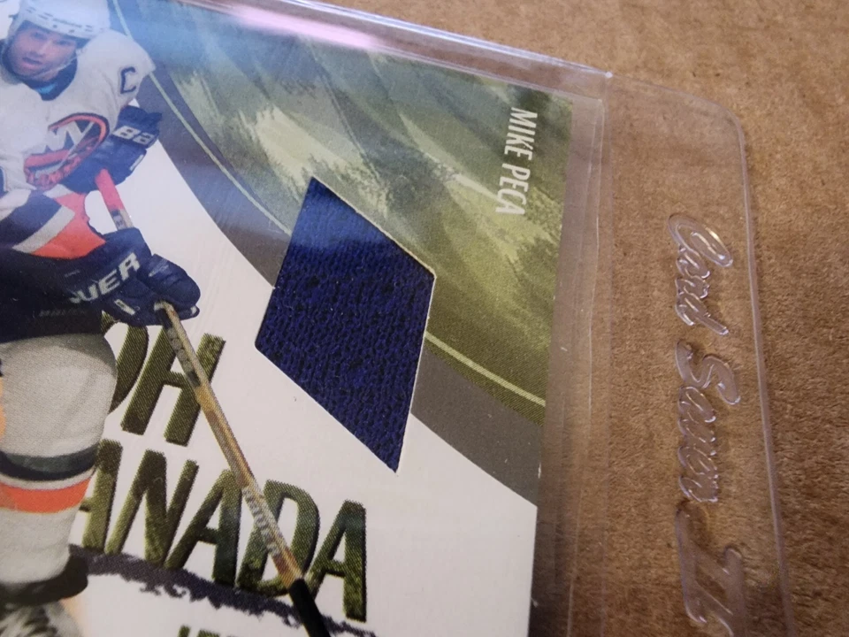 Camiseta deportiva Mike Peca Oh Canadá 2003-04 usada en el juego bóveda 1/1 OCJ-12 1 de 1 Foto 3 de 4