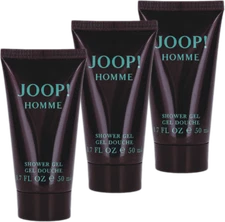 Homme By Joop! For Men Combo Pack: Shower Gel 5.1oz (3x1.7oz) New