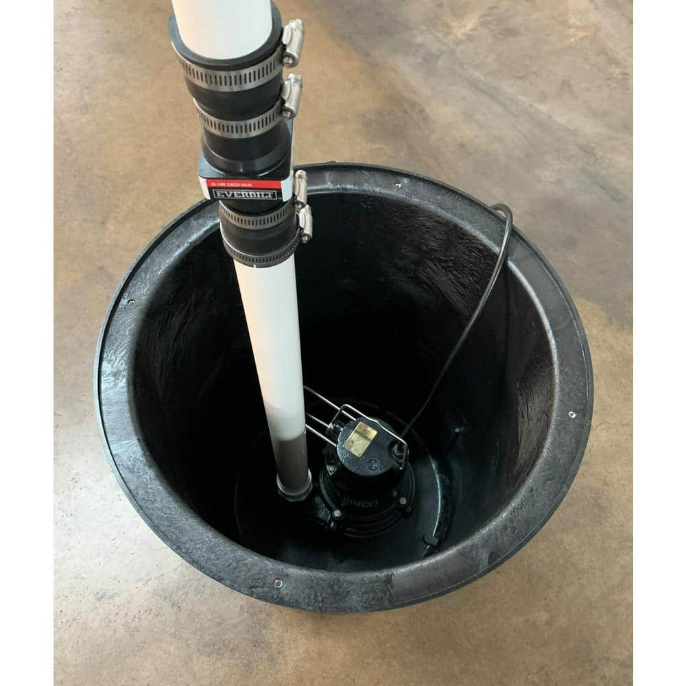 Everbilt 18 in. x 22 in. Sump Pump Basin eBay