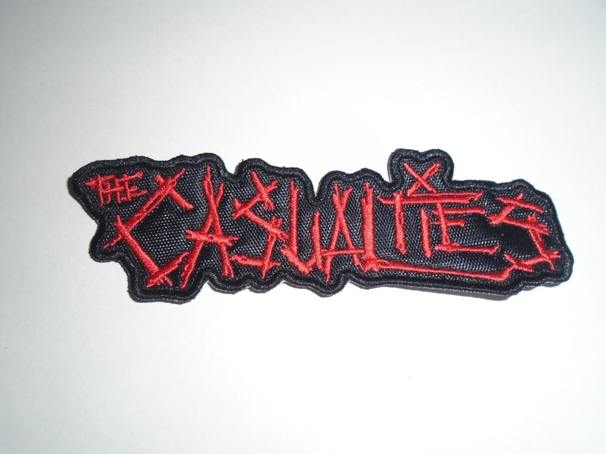 THE CASUALTIES EMBROIDERED PATCH | eBay