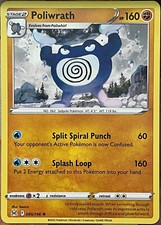 Poliwrath Rare - 085/196 - Lost Origin Pokemon 2022