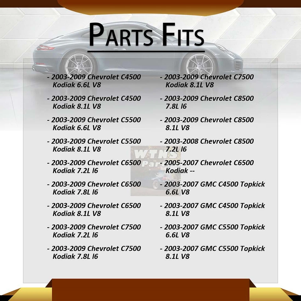 Амортизаторы Monroe передние задние 4x для GMC C7500 Topkick 7,2 л 2003-2007 - Изображение 2 из 4