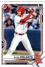 Ryan Holgate St. Louis Cardinals 2021 Bowman Draft 1st Bowman