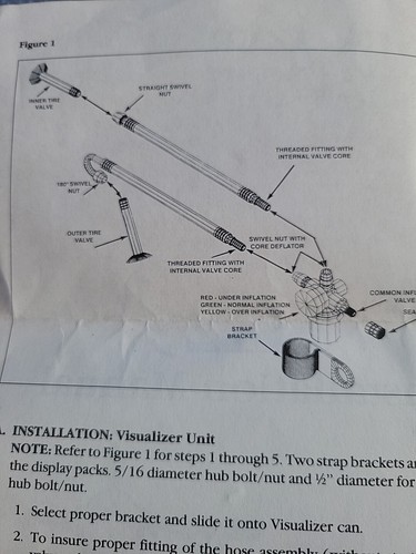 SCHRADER DUAL TIRE PRESSURE EQUALIZING SYSTEM VISUAL 1125 - 100 PSI MADE IN USA - Picture 6 of 6