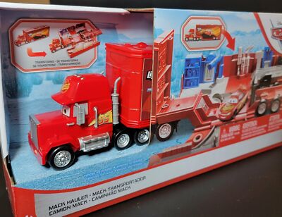 DisneyPixar Cars Mack Hauler, Movie Playset, Toy Truck and